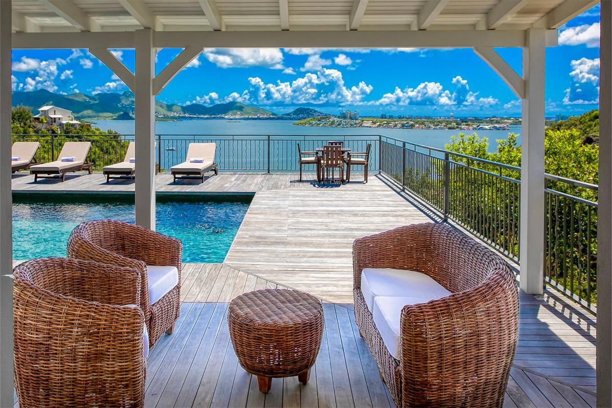 Saint Martin villa rental - Outdoor seating